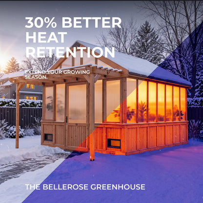 13x11 Bellerose XL Greenhouse