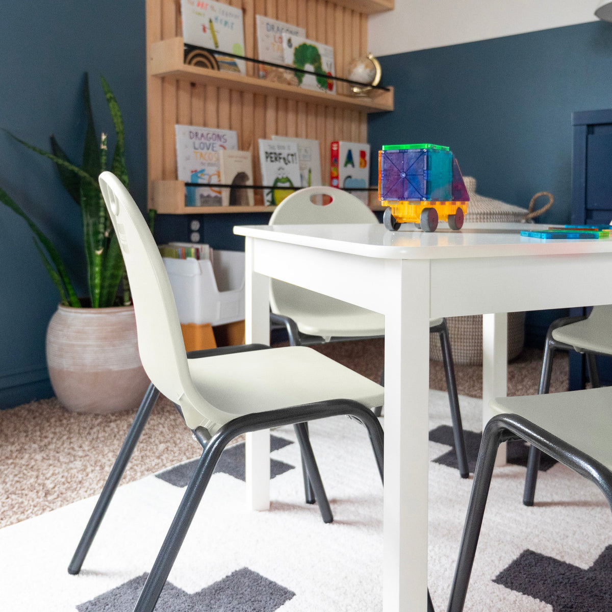 Kid's Stacking Chairs-4 Pack