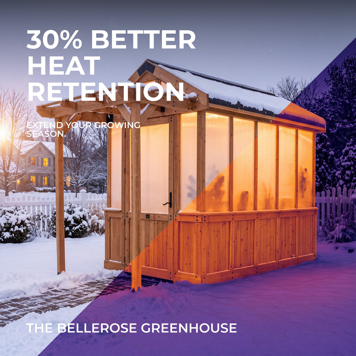 9x6 Bellerose Greenhouse