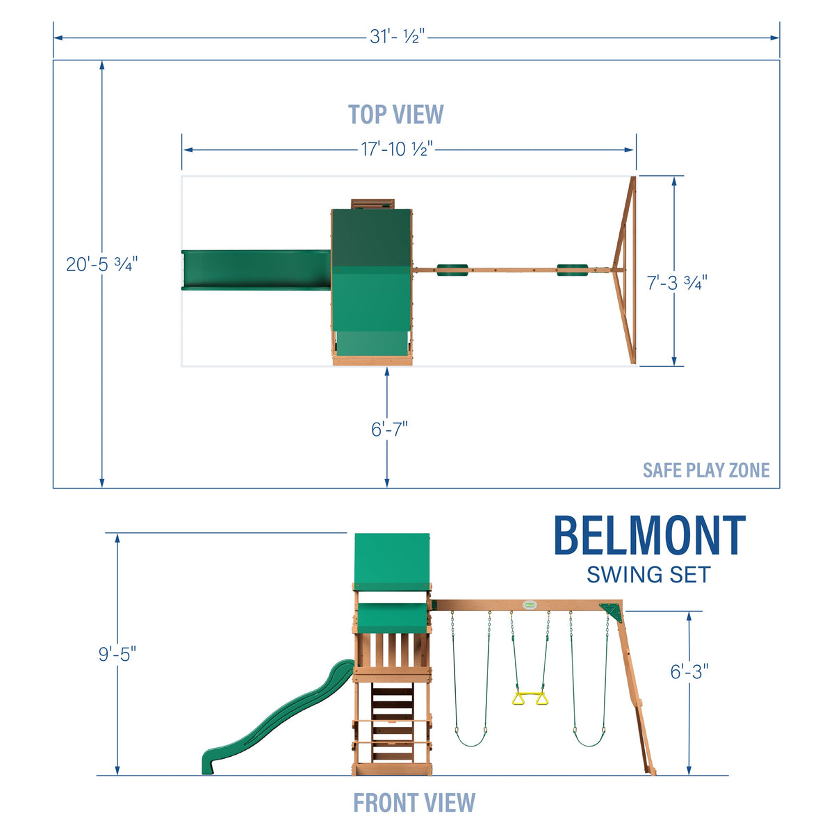 Belmont Swing Set