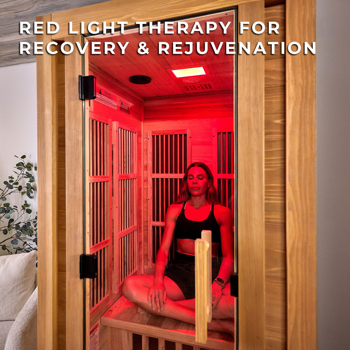 Rylan Indoor Infrared Sauna – 1 Person