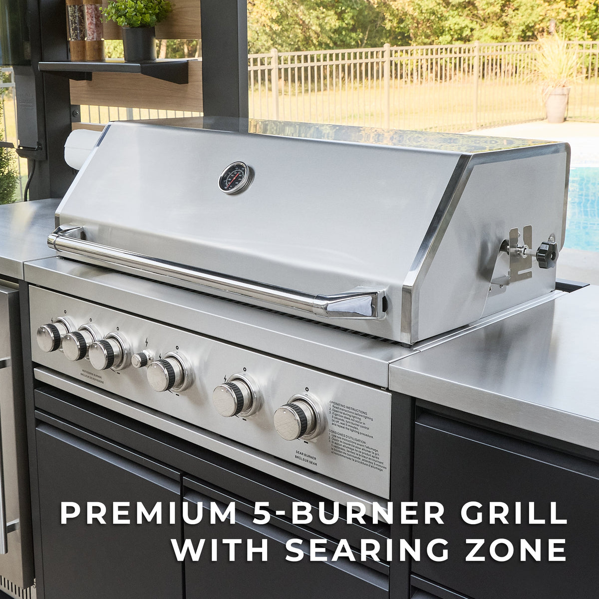 Fusion Flame 2 Outdoor Kitchen